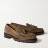 Scott Tasselled Suede Loafers - FR Scott Tasselled Suede Loafers - FR
