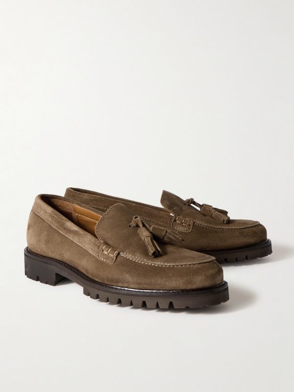 Scott Tasselled Suede Loafers - FR Scott Tasselled Suede Loafers - FR