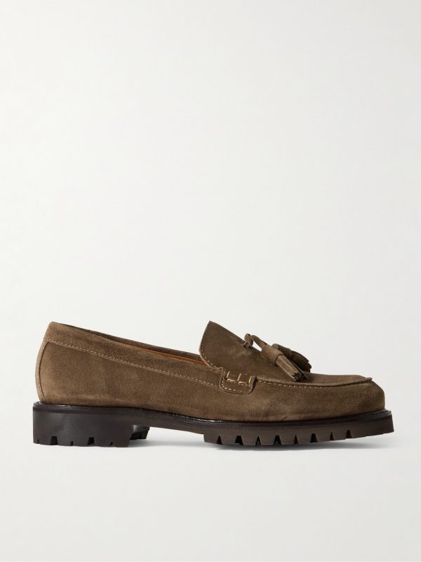 Scott Tasselled Suede Loafers Scott Tasselled Suede Loafers