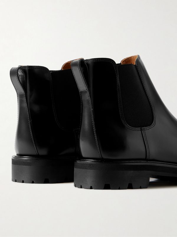 Jacques Leather Chelsea Boots - BK Jacques Leather Chelsea Boots - BK