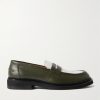 Jacques Two-Tone Leather Penny Loafers Jacques Two-Tone Leather Penny Loafers