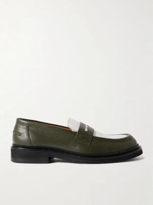 Jacques Two-Tone Leather Penny Loafers Jacques Two-Tone Leather Penny Loafers