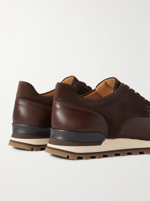 Carlos Suede and Leather Sneakers - BK Carlos Suede and Leather Sneakers - BK