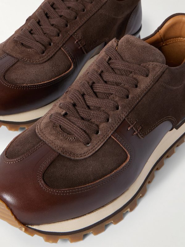 Carlos Suede and Leather Sneakers - CU Carlos Suede and Leather Sneakers - CU