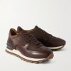 Carlos Suede and Leather Sneakers - FR Carlos Suede and Leather Sneakers - FR
