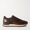 Carlos Suede and Leather Sneakers Carlos Suede and Leather Sneakers