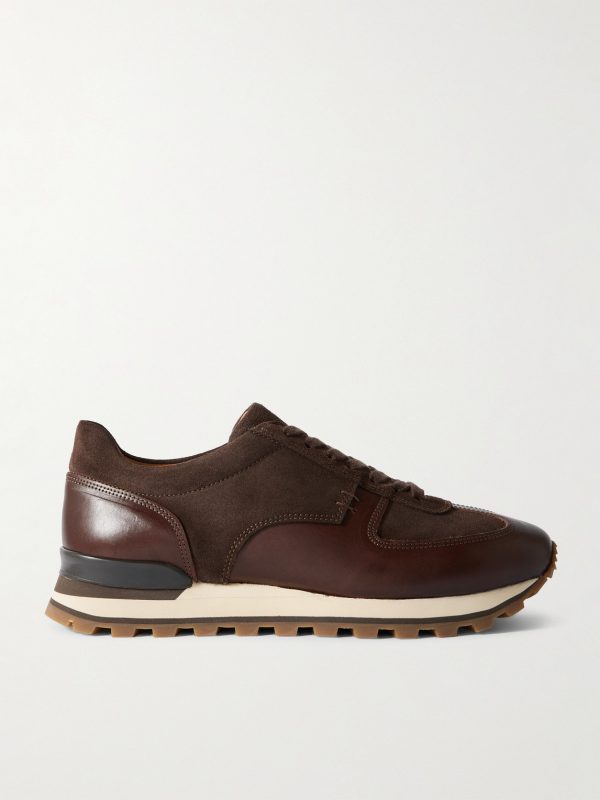 Carlos Suede and Leather Sneakers Carlos Suede and Leather Sneakers