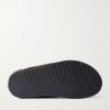 David Shearling-Lined Suede Slippers - E1 David Shearling-Lined Suede Slippers - E1