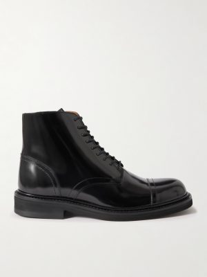 Jacques Glossed-Leather Boots