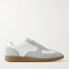 Ansel Suede and Leather Sneakers