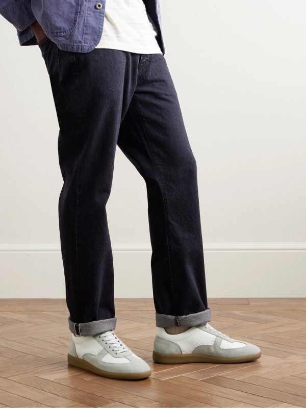 Ansel Suede and Leather Sneakers - OU