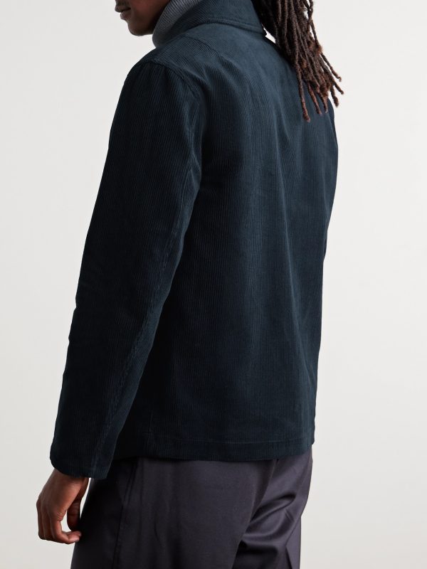 Organic Cotton-Corduroy Chore Jacket - BK Organic Cotton-Corduroy Chore Jacket - BK