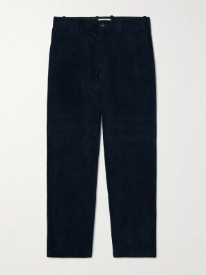 Edward Wide-Leg Organic Cotton-Corduroy Trousers Edward Wide-Leg Organic Cotton-Corduroy Trousers