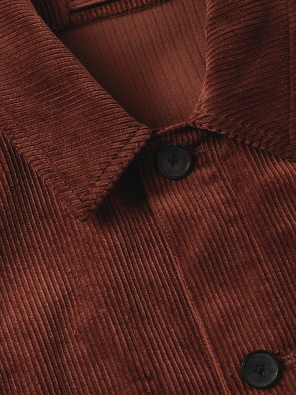 Organic Cotton-Corduroy Chore Jacket - CU