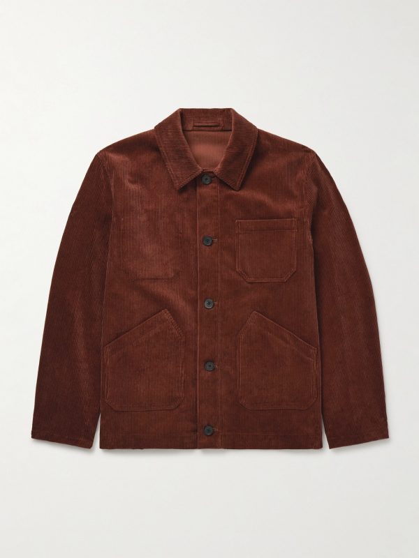 Organic Cotton-Corduroy Chore Jacket