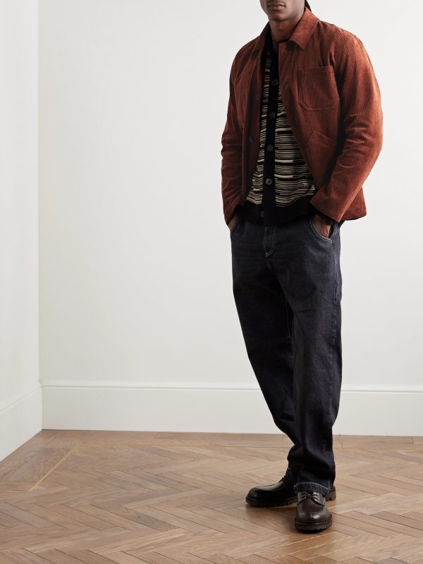 Organic Cotton-Corduroy Chore Jacket - OU