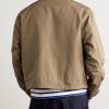 Heritage Corduroy-Trimmed Cotton-Blend Jacket - BK