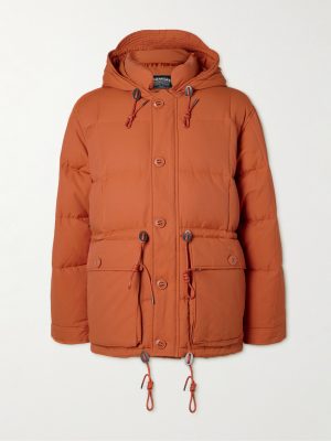 Karakoram Quilted Cotton-Blend Hooded Down Jacket