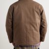 Edgar Plush-Trimmed Cotton-Canvas Jacket - BK Edgar Plush-Trimmed Cotton-Canvas Jacket - BK