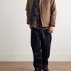 Edgar Plush-Trimmed Cotton-Canvas Jacket - OU Edgar Plush-Trimmed Cotton-Canvas Jacket - OU