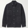 Herringbone Wool and Cashmere-Blend Flannel Overshirt
