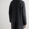 Herringbone Wool and Cashmere-Blend Flannel Coat - BK Herringbone Wool and Cashmere-Blend Flannel Coat - BK