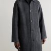 Herringbone Wool and Cashmere-Blend Flannel Coat - FR Herringbone Wool and Cashmere-Blend Flannel Coat - FR