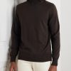 Merino Wool Mock-Neck Sweater - FR Merino Wool Mock-Neck Sweater - FR