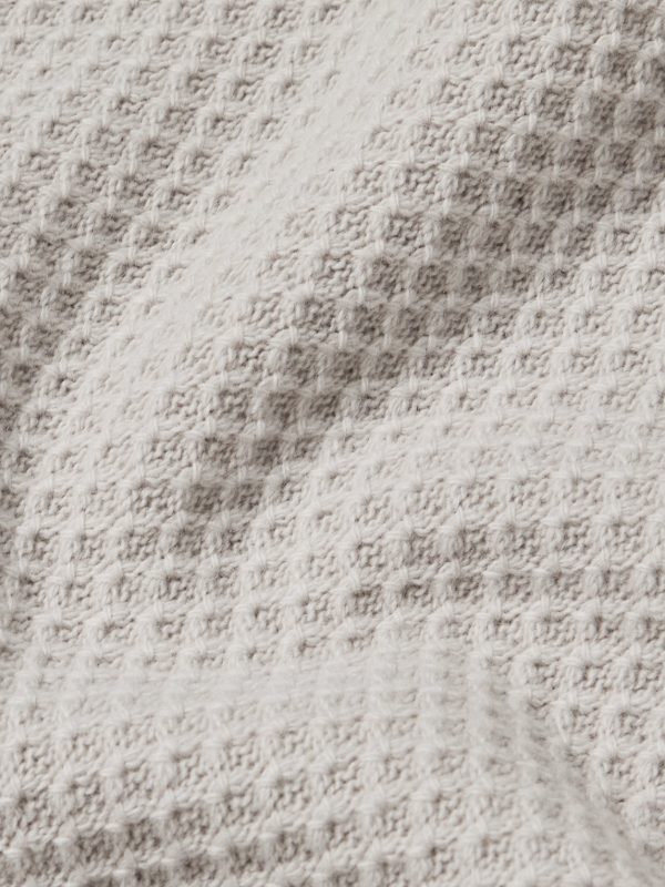 Honeycomb-Knit Wool Polo Shirt - E1 Honeycomb-Knit Wool Polo Shirt - E1