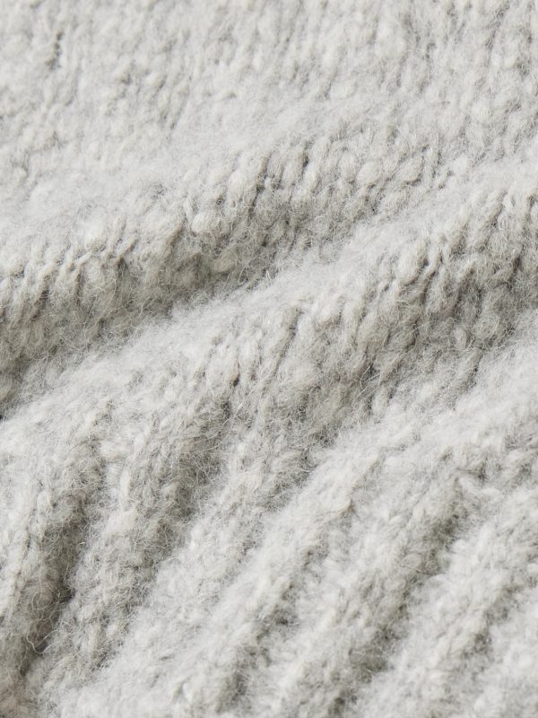 Alpaca-Blend Bouclé Rollneck Sweater - CU Alpaca-Blend Bouclé Rollneck Sweater - CU