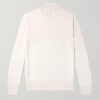Merino Wool Mock-Neck Sweater Merino Wool Mock-Neck Sweater