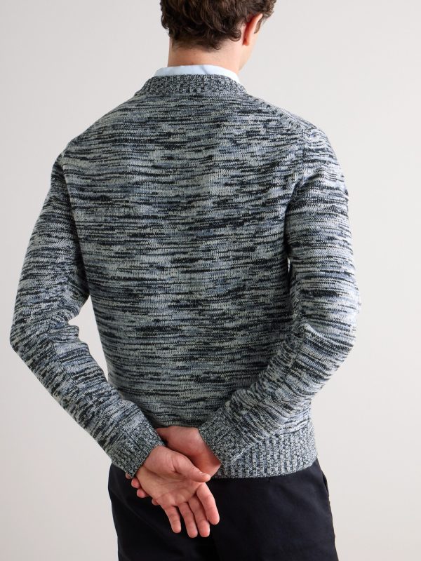 Striped Wool Sweater - BK