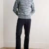 Striped Wool Sweater - OU