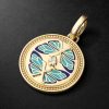 Reverie 18-Karat Gold, Diamond and Ceramic Pendant Reverie 18-Karat Gold, Diamond and Ceramic Pendant
