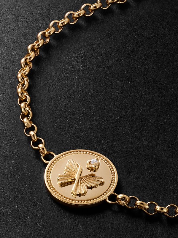 Reverie Stationary 18-Karat Gold Diamond Bracelet - CU Reverie Stationary 18-Karat Gold Diamond Bracelet - CU