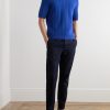 Cable-Knit Wool Polo Shirt - OU