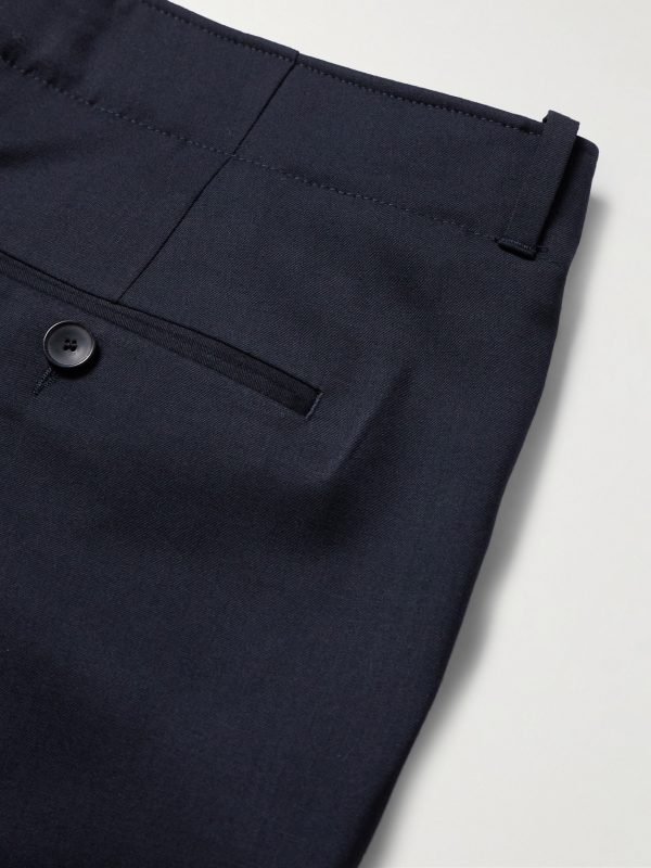 Edward Straight-Leg Wool Trousers - E1 Edward Straight-Leg Wool Trousers - E1