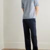 Edward Straight-Leg Wool Trousers - OU Edward Straight-Leg Wool Trousers - OU
