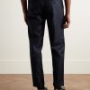 James Slim-Fit Wool-Flannel Drawstring Suit Trousers - BK
