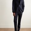 James Slim-Fit Wool-Flannel Drawstring Suit Trousers - OU