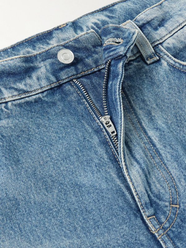 Straight-Leg Distressed Jeans - E1 Straight-Leg Distressed Jeans - E1