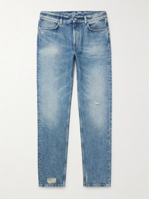 Straight-Leg Distressed Jeans Straight-Leg Distressed Jeans