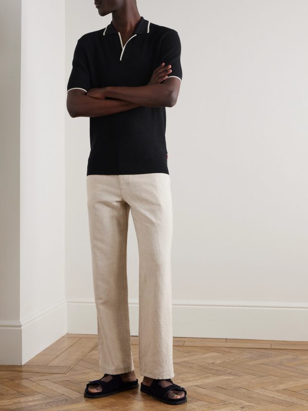 Horton Merino Wool Polo Shirt - OU