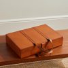 Wood and Leather Backgammon Set - E1 Wood and Leather Backgammon Set - E1
