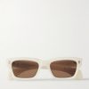 Ashcroft Rectangular-Frame Acetate Sunglasses Ashcroft Rectangular-Frame Acetate Sunglasses