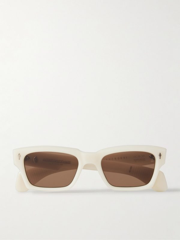 Ashcroft Rectangular-Frame Acetate Sunglasses Ashcroft Rectangular-Frame Acetate Sunglasses