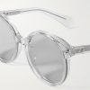 Round-Frame Acetate Sunglasses - CU Round-Frame Acetate Sunglasses - CU