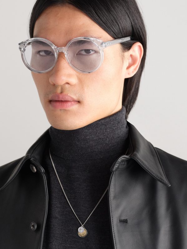 Round-Frame Acetate Sunglasses - OU Round-Frame Acetate Sunglasses - OU