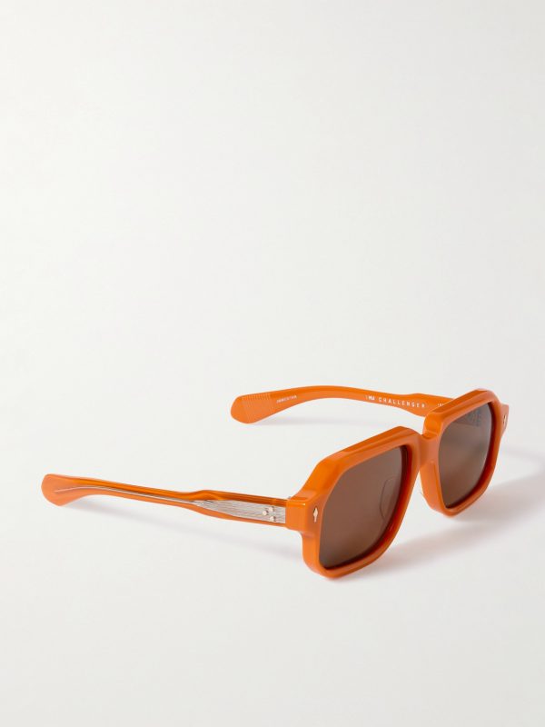 Challenger Square-Frame Acetate Sunglasses - FR Challenger Square-Frame Acetate Sunglasses - FR