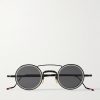 Ringo Round-Frame Metal and Acetate Sunglasses Ringo Round-Frame Metal and Acetate Sunglasses